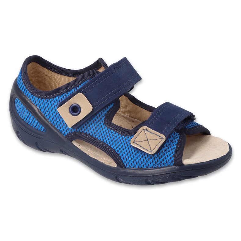 Befado sapatos infantis pu 065X186 azul
