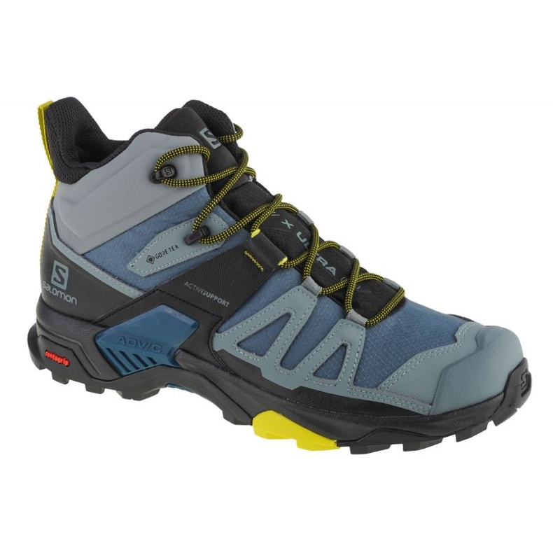 Sapatos Salomon X Ultra 4 Mid Gtx M 416246 cinza