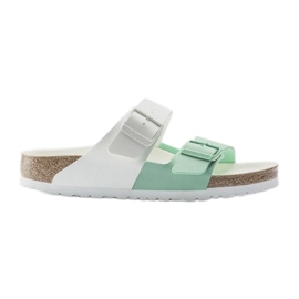 Chinelos Birkenstock Arizona Split 1019731 branco