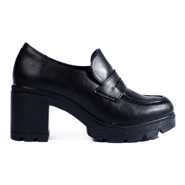 W. Potocki Sapato salto alto preto Potocki