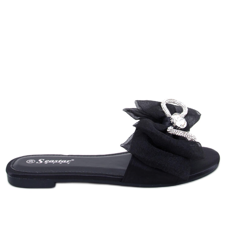 Seastar Monique Chinelos de laço pretos