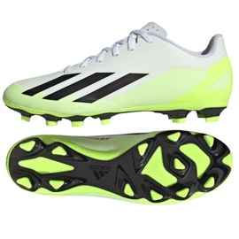 Chuteira Adidas X Crazyfast.4 FxG M HQ4535 branco branco Chuteira Adidas X Crazyfast.4 FxG M HQ4535 branco branco