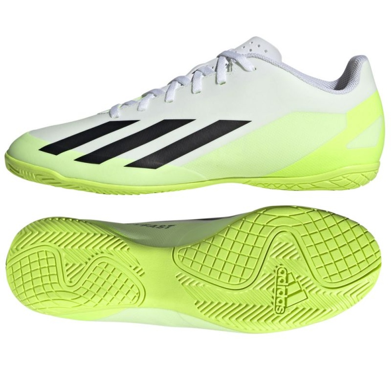 Chuteira Adidas X Crazyfast.4 In M IE1586 branco branco