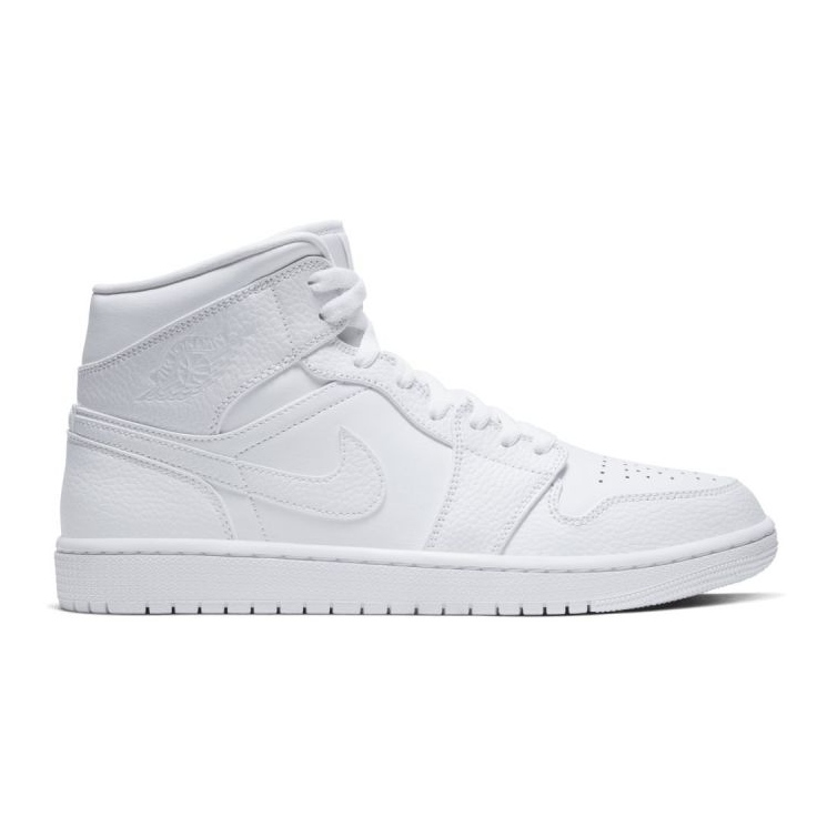 Tênis Nike Air Jordan 1 Mid M 554724-130 branco