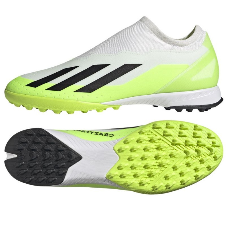 Chuteira Adidas X Crazyfast.3 Ll Tf M ID9346 branco branco