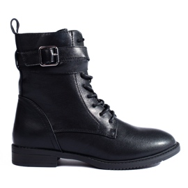 Botas pretas clássicas de mulher Shelovet preto