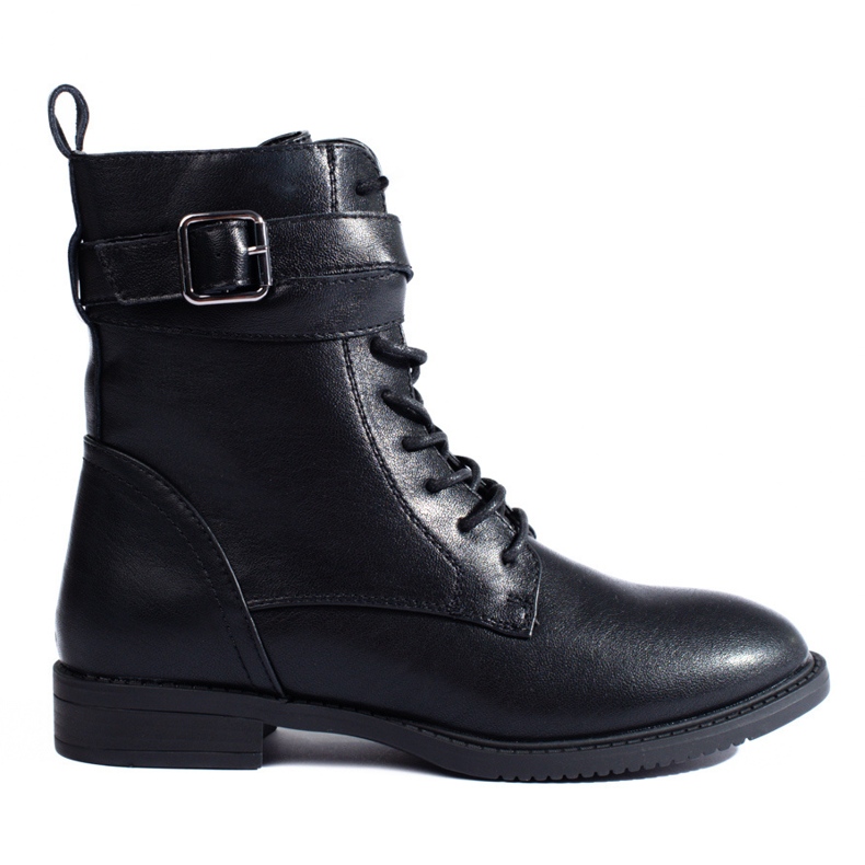 Botas pretas clássicas de mulher Shelovet preto