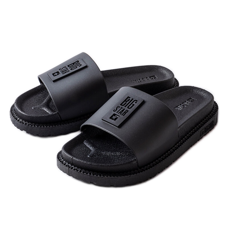 Chinelos pretos Big Star LL274429