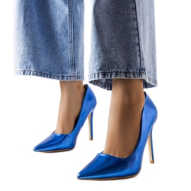 Salto metálico azul da Delis Salto metálico azul da Delis