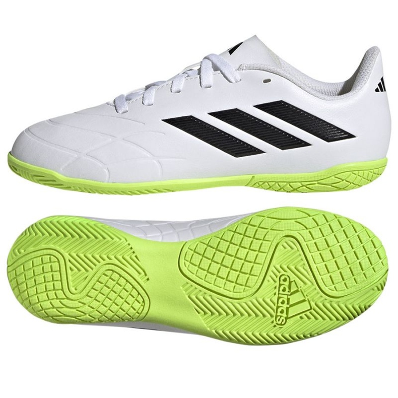 Chuteira Adidas Copa Pure.4 In Jr GZ2552 branco