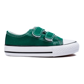 Tênis infantil verde Shelovet com velcro