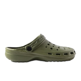 Chinelos de espuma Slof verdes de homem Chinelos de espuma Slof verdes de homem