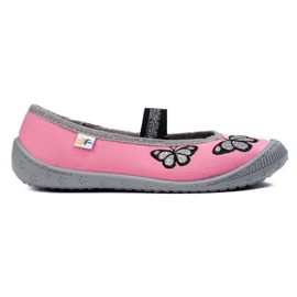 SHELOVET Bailarinas rosa para meninas 3F