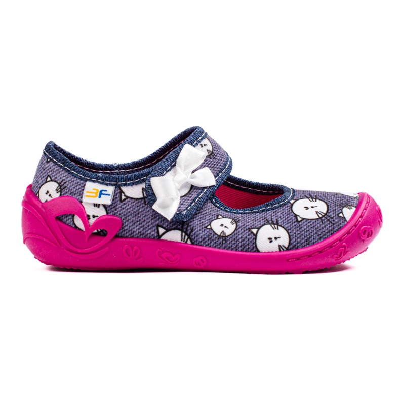 SHELOVET chinelos de gato 3F para meninas multicolorido