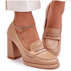 PS1 Bombas da moda em bege Florence