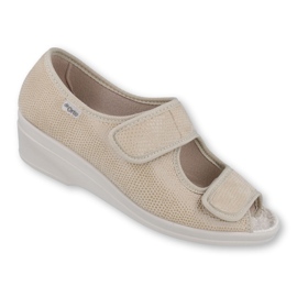 Sapatos de mulher Befado pu 051D011 bege