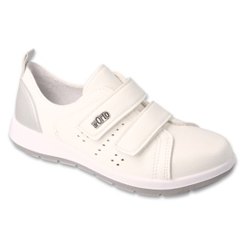 Sapatos de mulher Befado 156D020 branco Sapatos de mulher Befado 156D020 branco