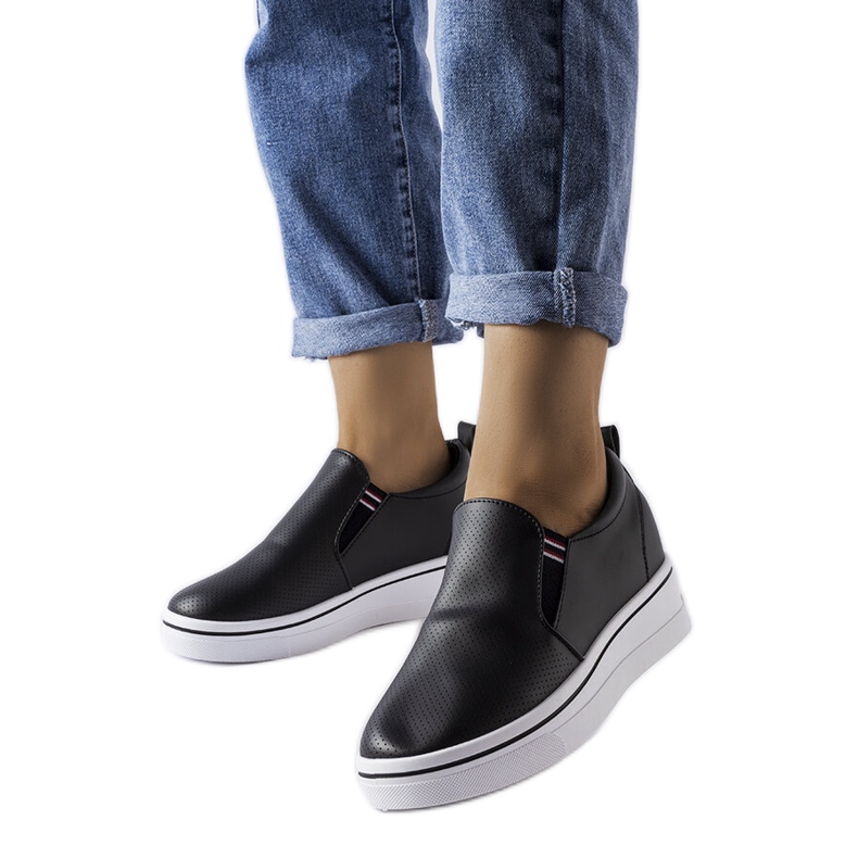 Inna Tênis plataforma preto Dionisia