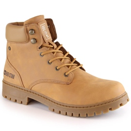 Botas altas camel para homem Big Star KK174207 marrom