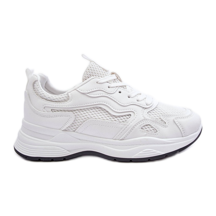 PG1 Sapatos esportivos femininos tênis plataforma branco Lomare