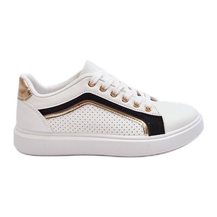 PG1 Sapatos esportivos femininos clássicos baixos Lamimi branco