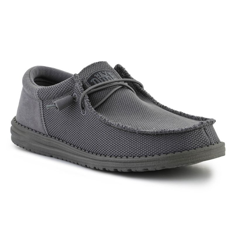 Sapatos Hey Dude Wally M 40011-1FX cinza