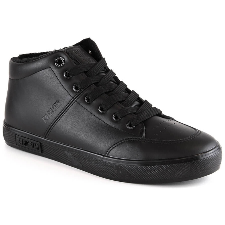 Sapatos esportivos masculinos isolados para o tornozelo Big Star KK174348 preto