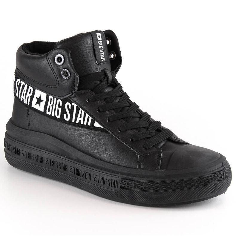 Tênis esportivo isolado preto Big Star MM274010