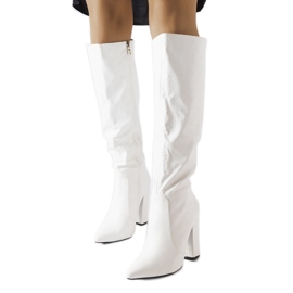 Botas brancas X8266 Brancas preto