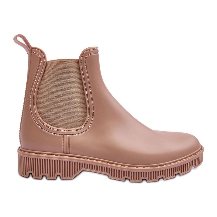 PG3 Wellingtons femininos Matte Helinca Beige bege