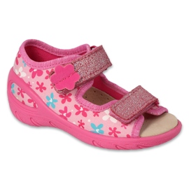 Befado sapatos infantis pu 063X001 rosa