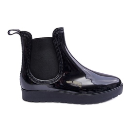 PS1 Botas de chuva femininas pretas Deila preto