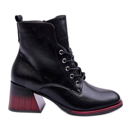 Vinceza Botas Salto Alto Preto Luloshe