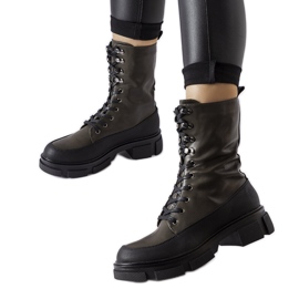 Botas trabalhadoras verdes com sola mais grossa Lori