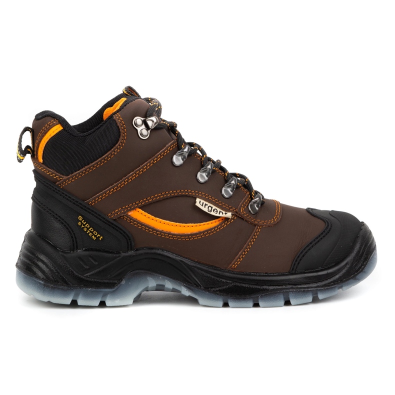 Botas de trabalho URGENT com biqueira 120/S3 Src castanho