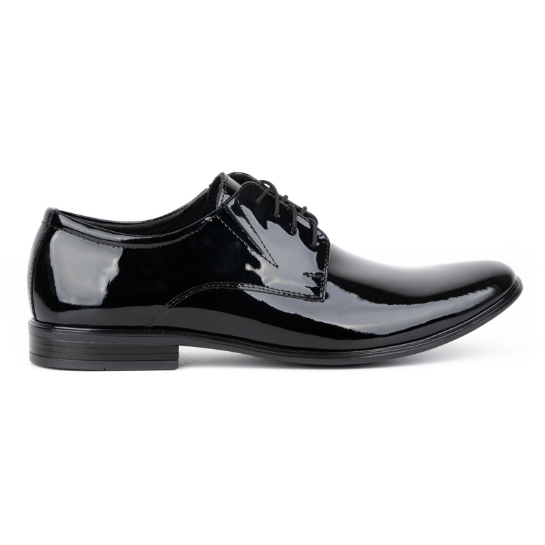 Olivier Sapatos formais de homem pele envernizada 304LU preto