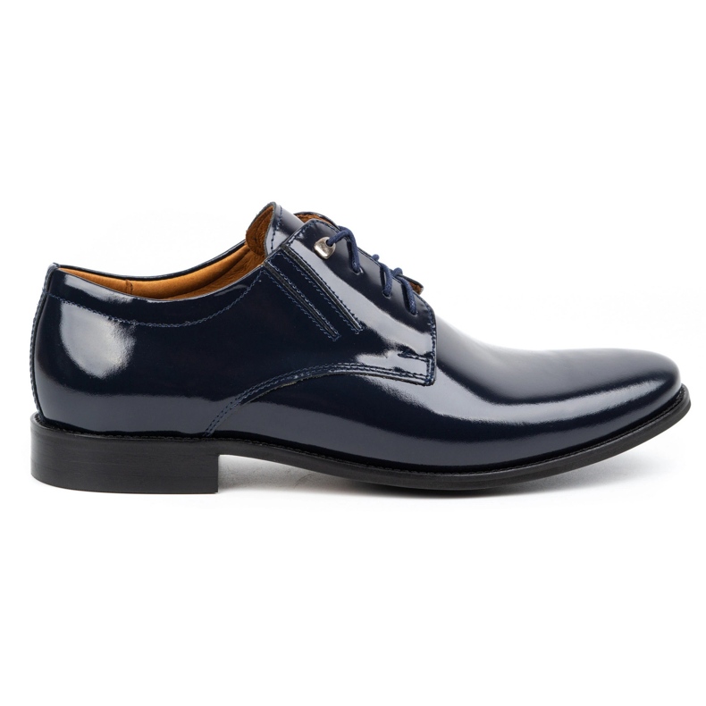 Olivier Sapatos formais de homem em pele 480 azul marinho