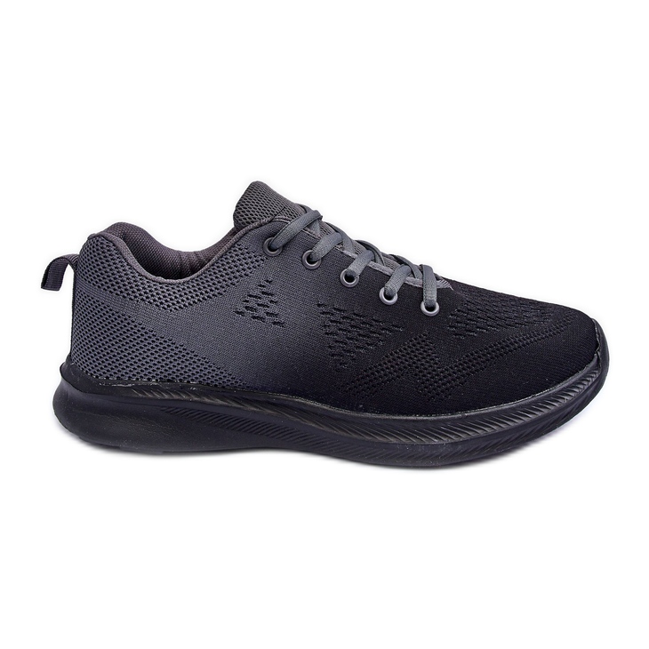 Sapatos esportivos masculinos cinza claro/preto Royce