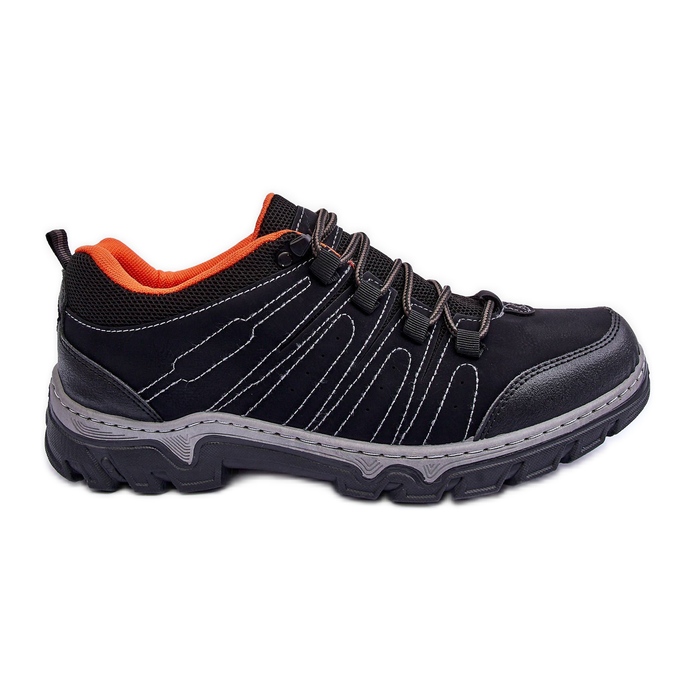 PG3 Botas de Trekking Masculinas Baixas Preto Orlando