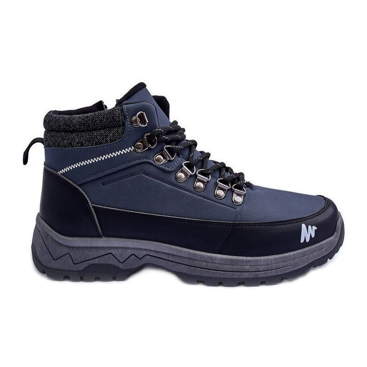 Botas de caminhada isoladas masculinas Westtide azul marinho