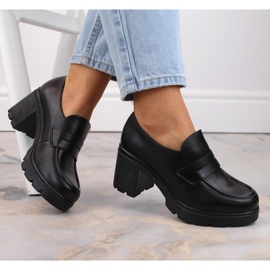 Sapatos no poste Potocki W WOL166A preto