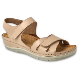 Sapatos de mulher Befado 158D225 bege