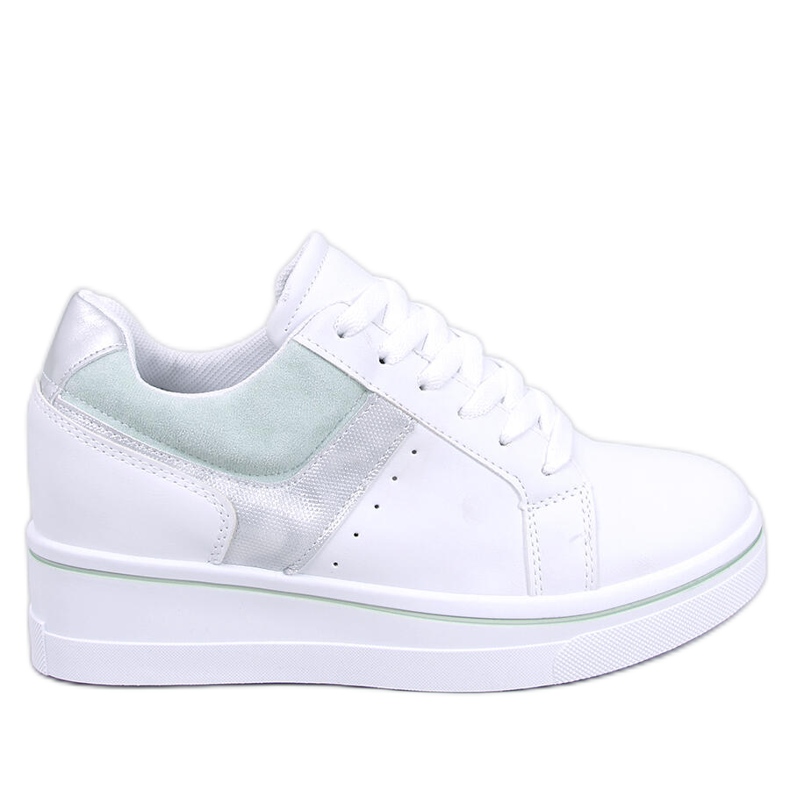 Tênis de salto Tobey Green branco