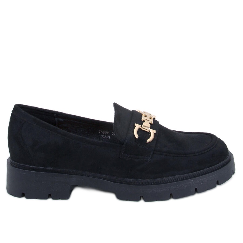 Mocassins de mulher Sully Black preto