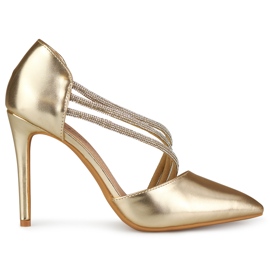 Alfinetes dourados elegantes Dourado Alfinetes dourados elegantes Dourado