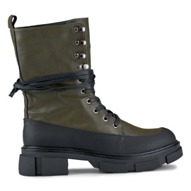 Botas de cano alto de mulher Garlin preto