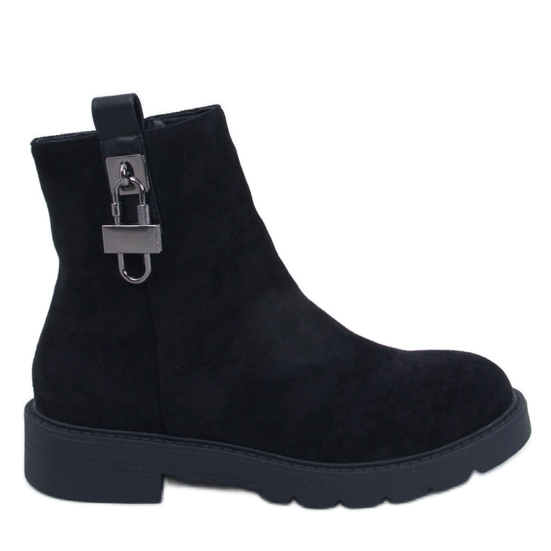 Botas Chelsea femininas Emarco Black preto