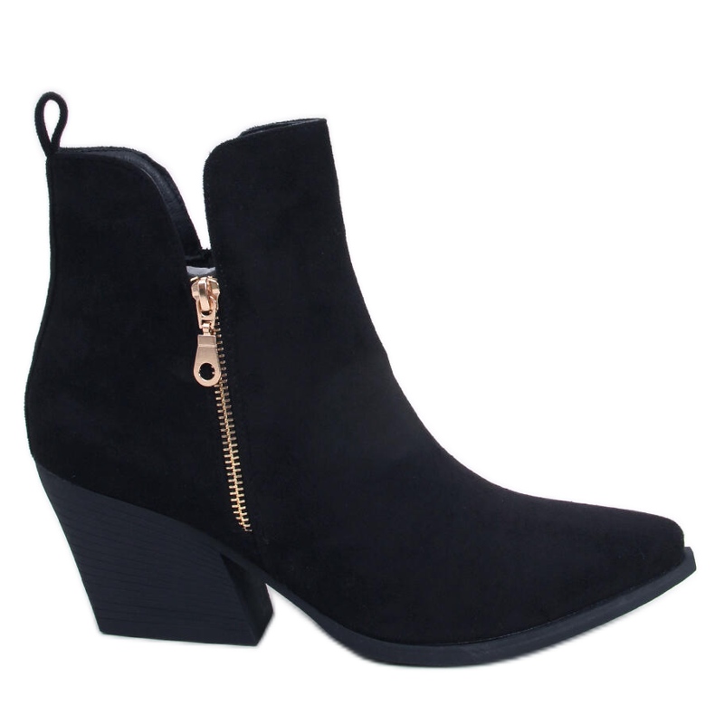 Botas de cowboy femininas Ripley pretas preto