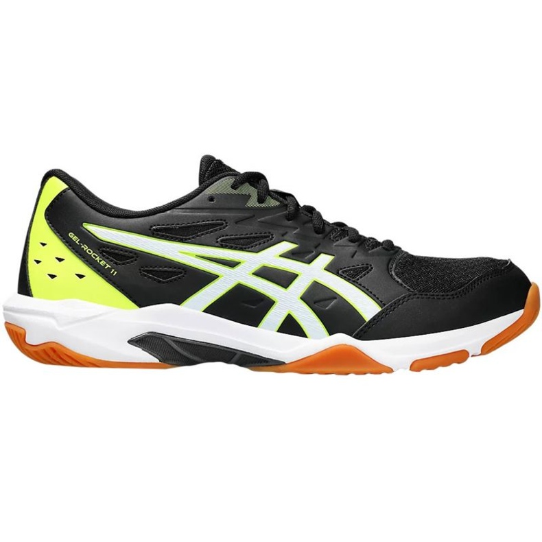 Asics Gel-Rocket 11 M 1071A091 001 tênis de voleibol multicolorido preto