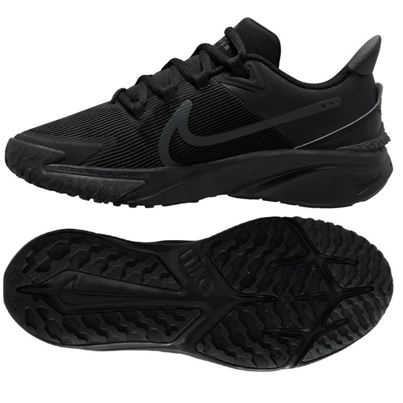 Tênis de corrida Nike Star Runner 4 DX7615 002 preto